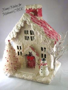 Still, it's quite delightful with the snowman and the Christmas tree. So what if there's a tree without branches?