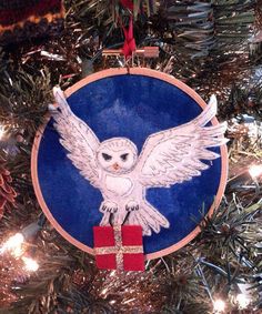 Well, that's nice of Hedwig. Wonder who it's from. I'm guessing Hagrid or the Weasleys.