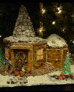 Just remember it's not very nice on the inside since housekeeping isn't Hagrid's strong suit. Still, Harry and his friends don't seem to mind.