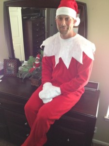 Though to be fair, the Elf on the Shelf thing is as creepy as hell. Maybe that explains why he does so many naughty things when parents and children aren't looking.