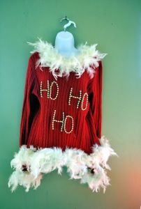 Well, we all know the word "ho" can have more inappropriate connotations. But you can't help but like the feathers.