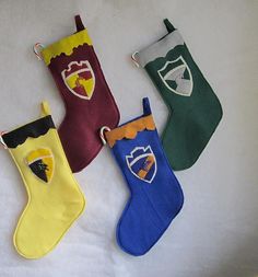 Wonder if any of the students have stockings like these at Hogwarts. Wouldn't be surprised.