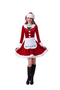 Sure she's wearing a short skirt. But I think it's rather tasteful at the same time.