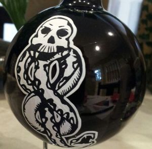 For nothing says Christmas like pledging your support for Lord Voldemort and killing people to promote pureblood supremacy. This is just crazy.