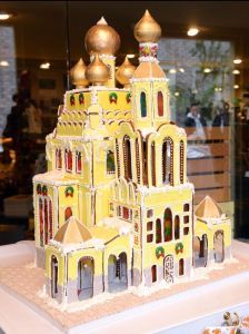 Or is it a church which would make much more sense with the Christmas decorations present? At any rate, it's surely stunning.