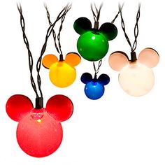 And they're available in several different colors. Yet, they all sport the iconic ears of Mickey Mouse.