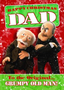 After all, Statler and Waldorf are the original grumpy old men. Can't get enough of these guys.