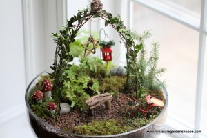 Well, this one uses a few non-traditional Christmas motifs like a mistletoe lantern and sled. Either way it gives a rustic impression.