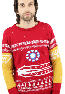 Has the heart of Iron Man's suit in the center. I'm sure Tony Stark would make these if he wanted to.