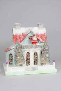 Well, this certainly looks like a sizable homey dwelling. Like the Christmas trees on here, too.