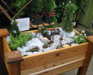 After all, it's fluffy. Yet, in this garden, it doesn't seem to cover everything in sight.