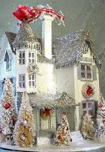 And lo, Santa is on top of the chimney. Wonder where he'll park his sleigh.