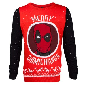 Guess Deadpool would like to celebrate the season his own way. Still, this is quite clever.
