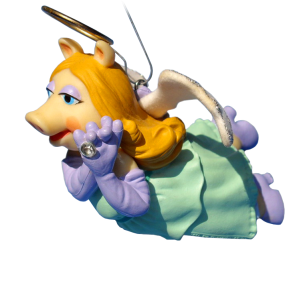 Actually personality wise, she's anything but angelic. But this is pretty funny.