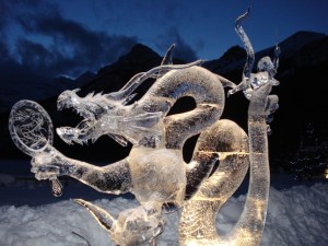 Well, Asian dragons aren't like the European ones. But this is quite remarkable to behold when it's against the light.