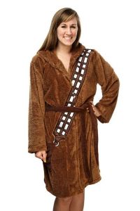 From Refinery29: "This year, give the gift that says she's tall, kinda hairy, and it's not wise to upset her." Great to go with a Chewbacca mask though.