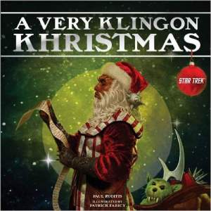 This is a parody of how Klingnons celebrate Christmas. And yes, it includes bad kids receiving tribbles from Santa instead of coal.