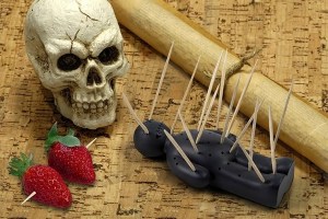 Great for storing toothpicks and wishing ill on your enemies. Goes great with Voodoo doll pincushion.