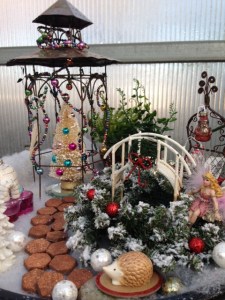 And here it is within a tower. Bet it's to protect it from the snowy weather. Love it.