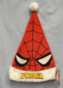 Well, it's a Santa hat that's red and has Spider Man eyes. Hope it goes with the webbed Santa suit.
