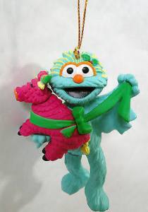 It helps that it's red with a green ribbon. Still, this is adorable.