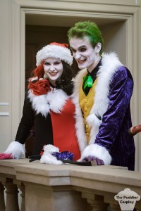 Of course, they're probably not sincere about it considering how they wreak havoc in Gotham City. But you have to love their holiday gay apparel.