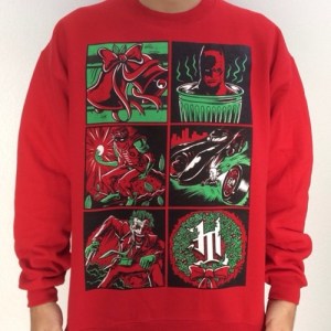 Yeah, it's the same variation of "Jingle Bells, Batman Smells" in pictures. And it has Batman in garbage.