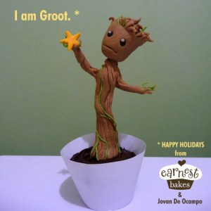 By the way, this is a cake. Nevertheless, he's so cute you'd want to eat him up.