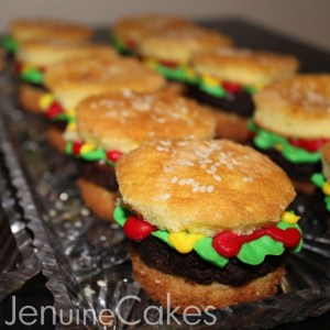 I had cupcakes like these in last year's post. But these are very well made that you'd almost forget they're desserts.