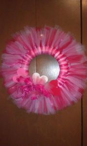 Well, it's not totally pink. But the colors seem to run together. Like the hearts.