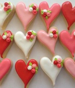 The flowers may be small. But each heart comes in red, white, or in a shade of pink.