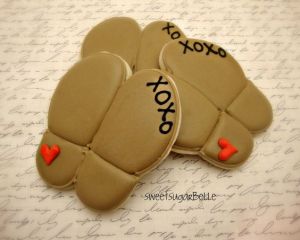 Sure they may look cute at one angle. However, they may suggest stomping on one's love at another.