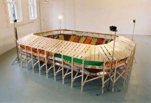 I'm sure this is most suitable for large parties on game day. But I really delight in the structure.