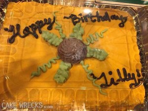 Though it does kind of resemble a flattened turtle with its insides coming out. Yes, it's gross.