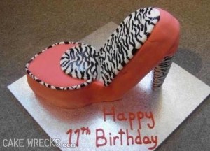 Then again, these cakes must be hard to make. But I'm positive it looks broken and very tacky.