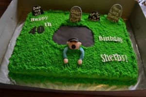 Sorry, but while 40 may mean you're middle aged, it doesn't mean you're being dragged to your grave. Still, this is disturbing.