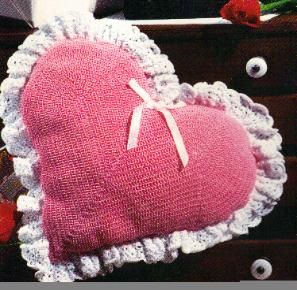 Comes with lace edging and a pink bow. Sure it might seem a bit girly but it's lovely.