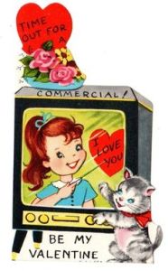 Hey, I'm all for grand expressions of love and all. But a televised valentine is just going way too far. Seriously, you need help.