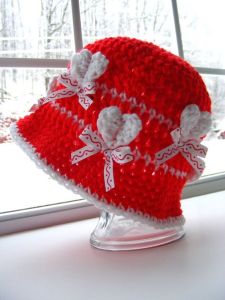 Even has bows to go with it. Probably for some young girl but it's cute.