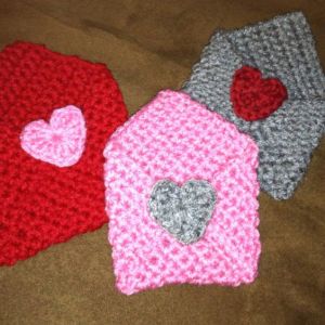 And you can use them over and over again. Come in 3 colors with a heart seal.