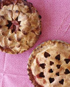 Though it's possible their crusts were made from the same dough. Yet, each has a different filling.