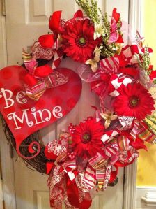 Well, it certainly shows it loud and clear in a heart. Love the red flowers.