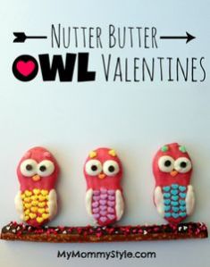 Yes, I know owls don't have much to do with V-Day. But these owls are so irresistible.