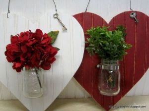 The plants in the jars may not be real. But you have to love how they come with keys to signify a lovely gesture.
