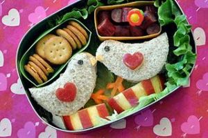 Sure they may be sandwiches with hearts on them. But they're lovely just the same.