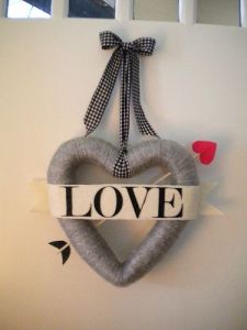 It even has a an arrow struck through it with a heart end. Love it.