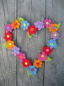 Helps that the flowers aren't roses and are in different colors. Love the button centers.