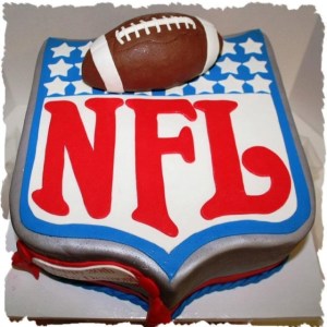 Yes, I had to include an NFL cake. Since they sponsor the Super Bowl. However, their policies aren't always the greatest.