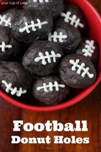 I'm guessing these are all chocolate. Not sure why they have donut holes.