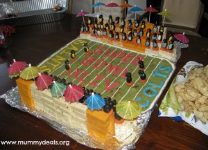 So I guess they're either rooting for the Saints or the Colts. Still, this is quite original that I couldn't leave it out.